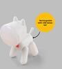 White Woof Woof Silicone Study Lamp