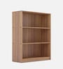 Whitman 3 Tier Bookshelf In Leon Teak Finish