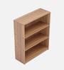 Whitman 3 Tier Bookshelf In Leon Teak Finish