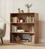 Whitman 3 Tier Bookshelf In Leon Teak Finish