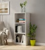 Whitman 3 Tier Bookshelf In White Finish