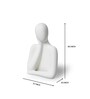 Wholeness Trio Embracing Family Sculpture (Set of 3)