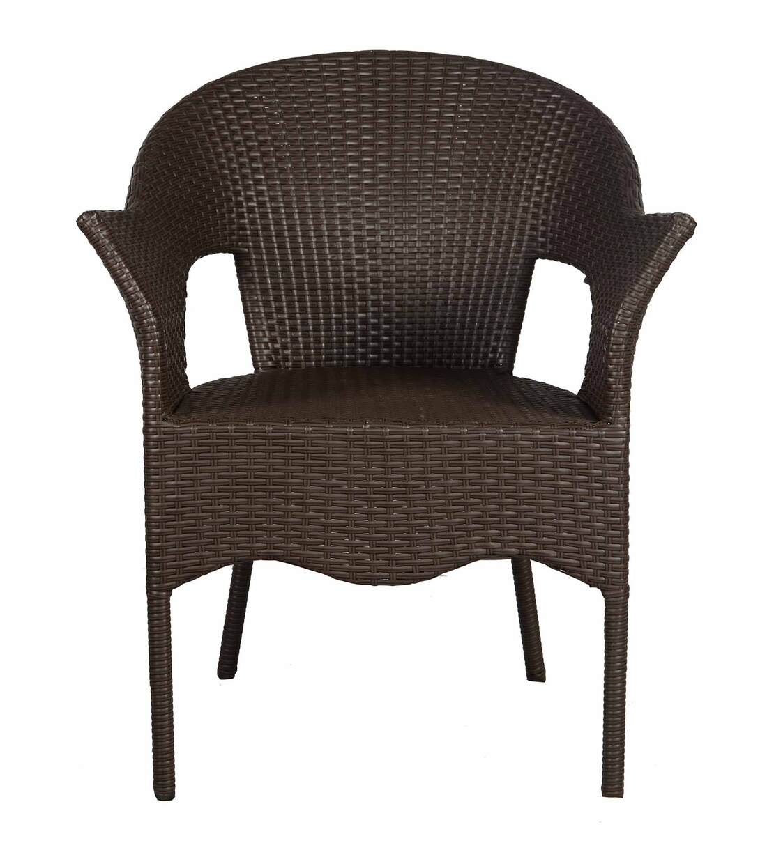 Buy Hamilton Patio Set in Brown Colour by OutKraft Online Table and