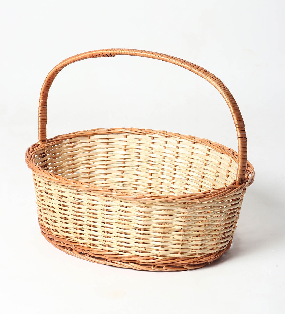 Wicker Gift Hamper Basket, Fruit Basket, Kitchen Storage Baskets (X-Large)
