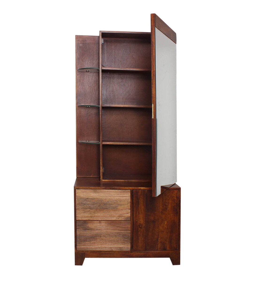 Buy Wilma Dressing Unit In Light Honey and Walnut Finish By Peachtree