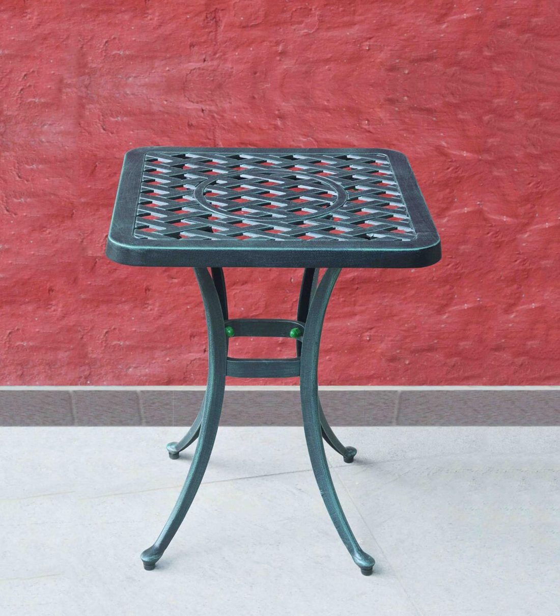 Buy Windham Antique Designer Square Shaped Outdoor Table By Antique Designer Online Outdoor Tables Outdoor Furniture Furniture Pepperfry Product