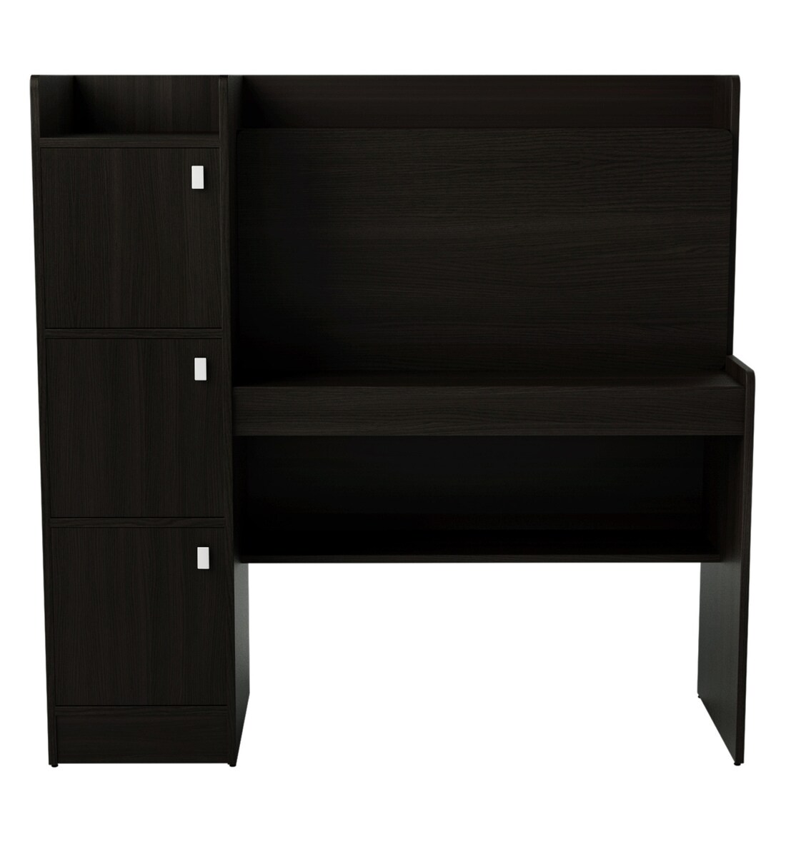 Buy Winner Hutch Desk in Wenge Finish Online Hutch Desks Study Tables Furniture