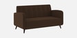 Wiki Velvet 3 Seater Sofa In Cholocate Brown Colour
