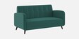 Wiki Velvet 3 Seater Sofa in Pine Green Colour