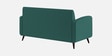 Wiki Velvet 3 Seater Sofa in Pine Green Colour