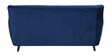 Imelda Velvet 3 Seater Sofa In Royal Blue Colour