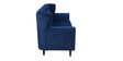 Imelda Velvet 3 Seater Sofa In Royal Blue Colour