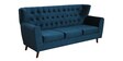 Imelda Velvet 3 Seater Sofa In Teal Blue Colour