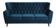 Imelda Velvet 3 Seater Sofa In Teal Blue Colour