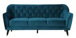 Windsor Velvet 3 Seater Sofa In Bottle Green Colour