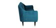 Windsor Velvet 3 Seater Sofa In Bottle Green Colour