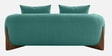 Wishper Boucle Fabric 2 Seater Sofa In Ocean Blue Colour