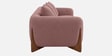 Wishper Boucle Fabric 3 Seater Sofa In Rose Pink Colour