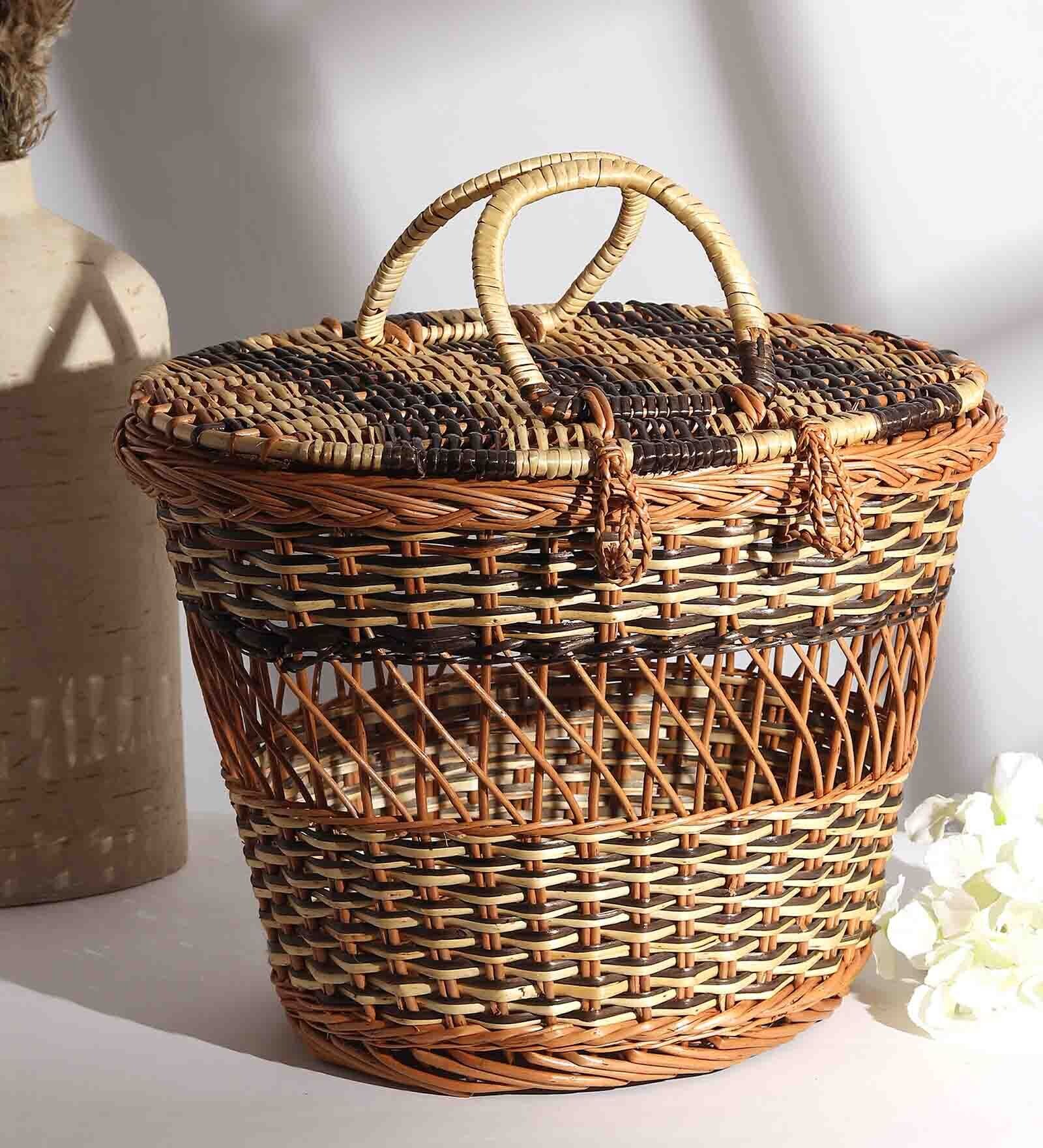 Wicker Picnic Basket | Wicker Travel Basket