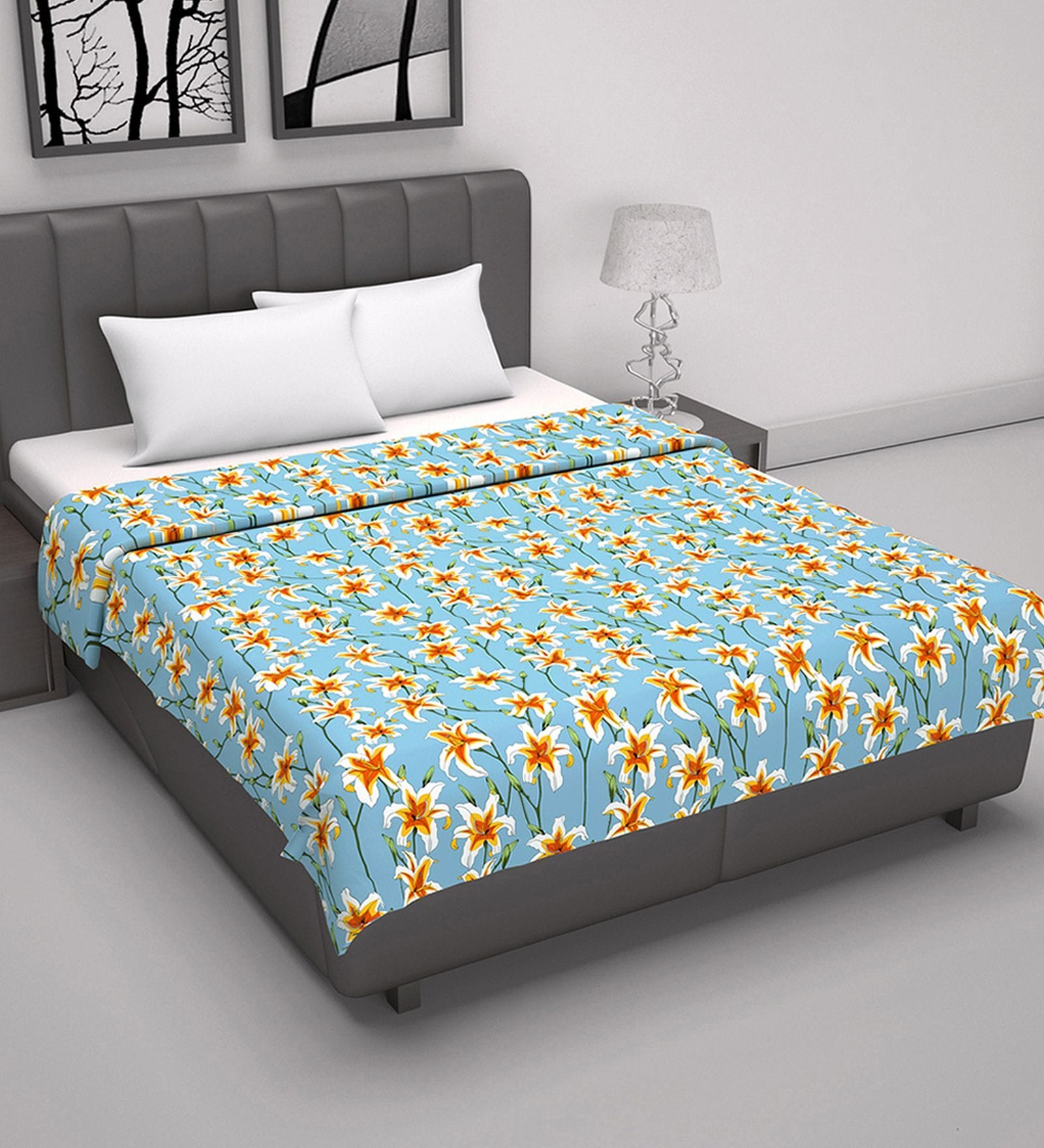 Wildflower Charm Cotton Floral 120 Gsm Double Dohar