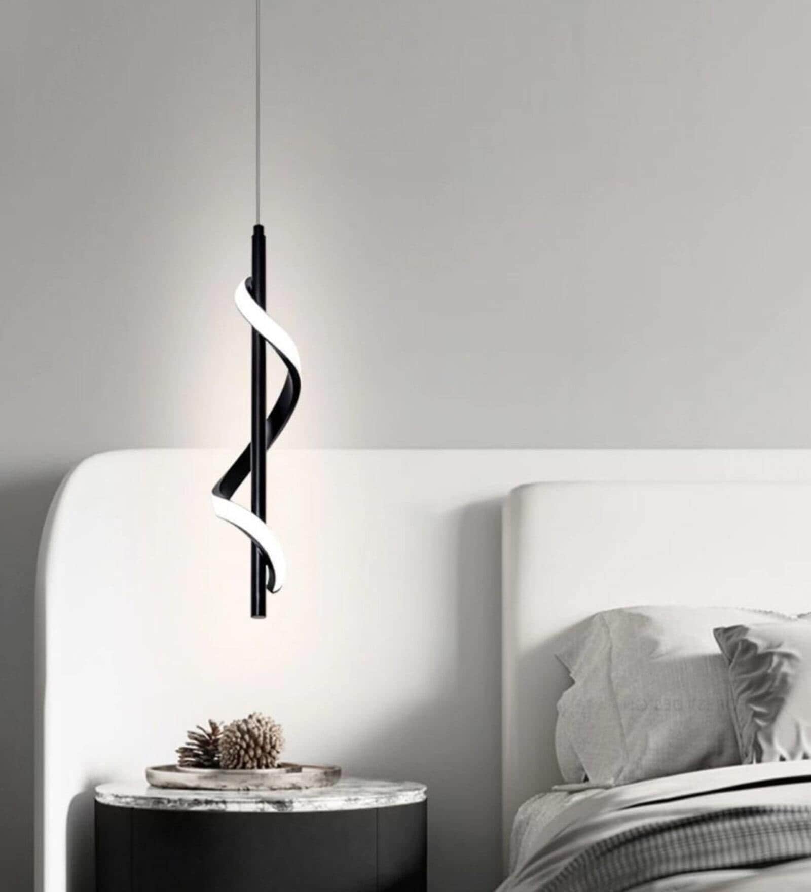 Willa Black Aluminium LED Ceiling Lights