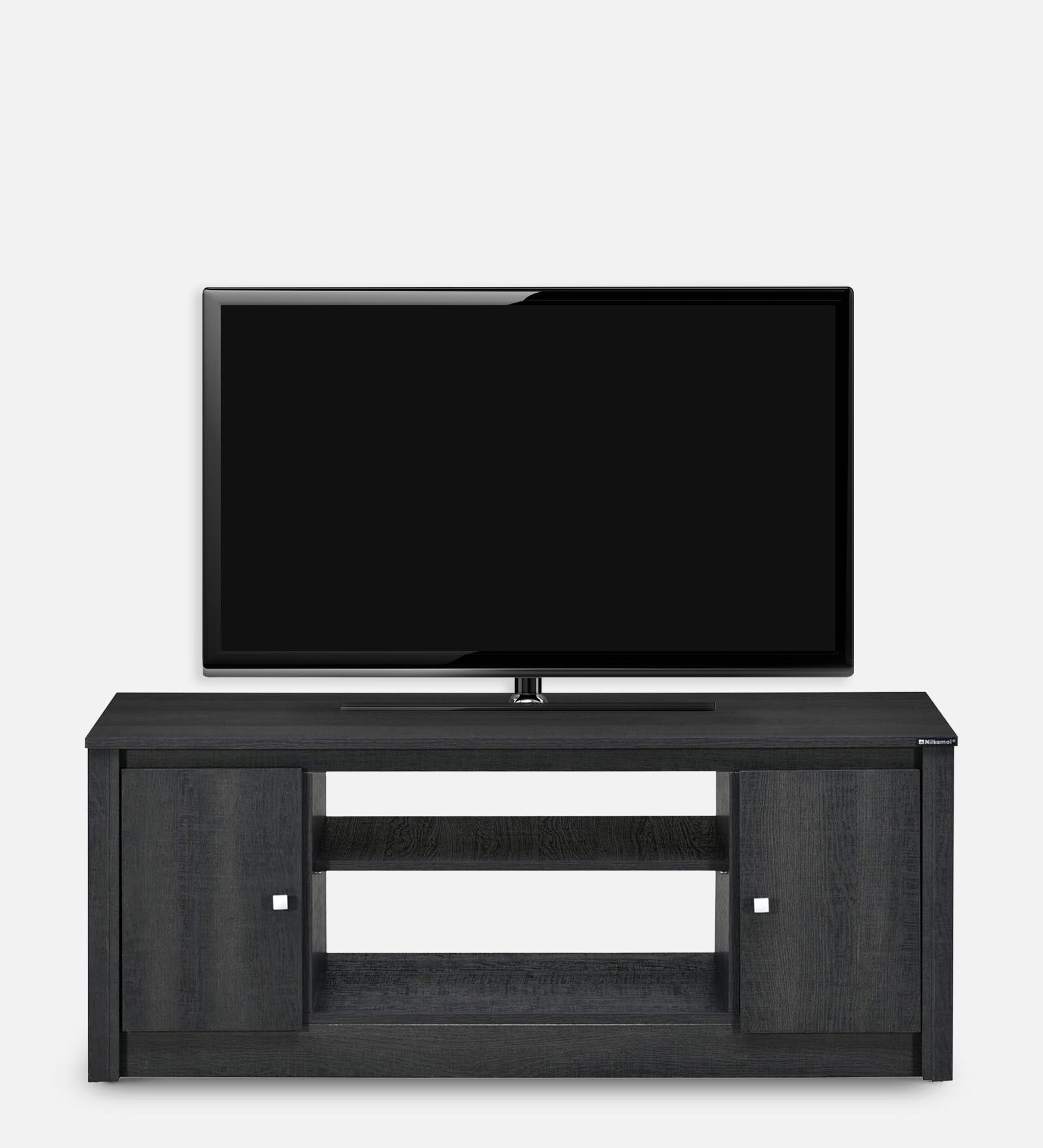 Willy TV Console in Light Charcoal Grey Colour