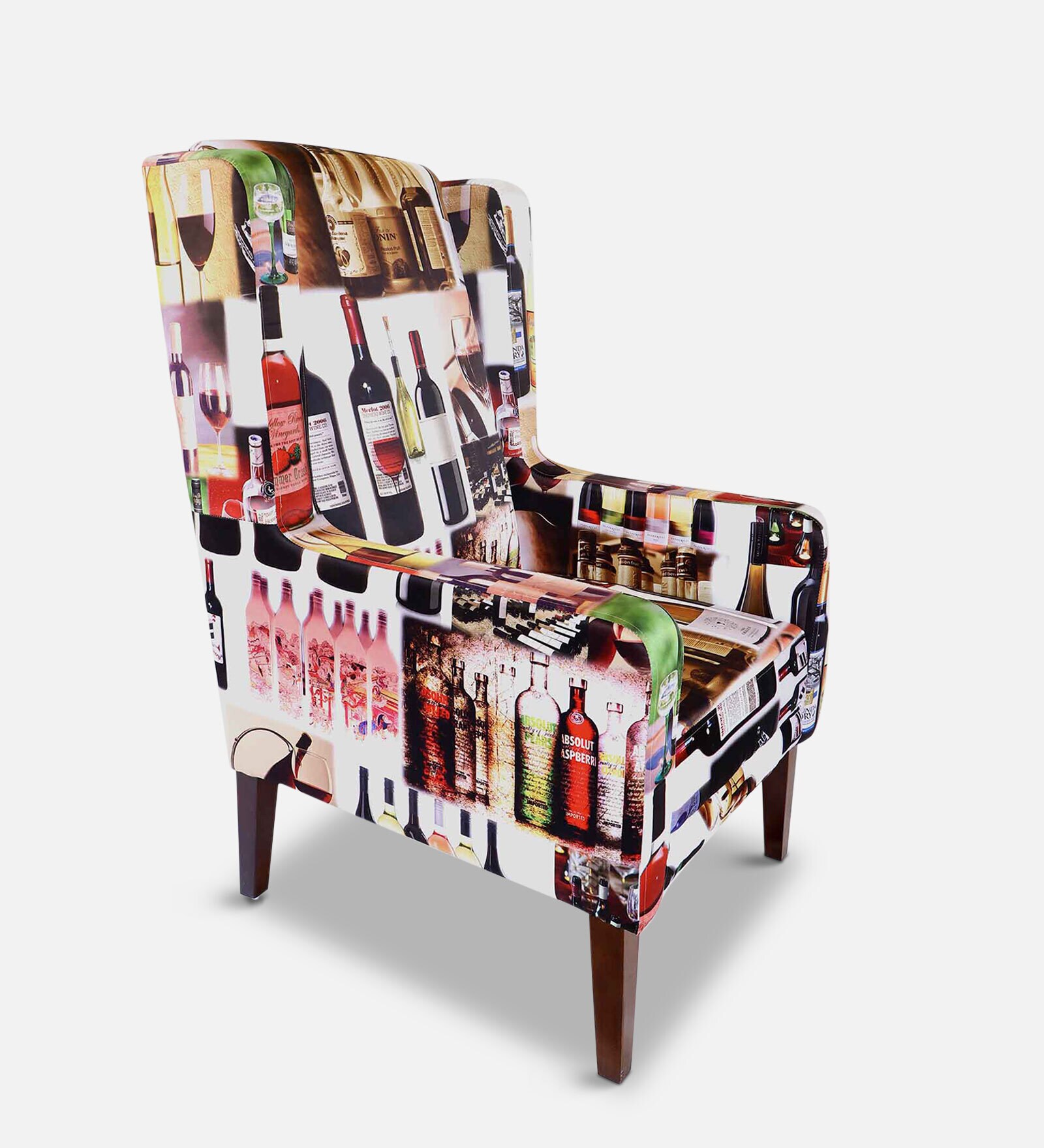 Wingback Chair in Multicolour