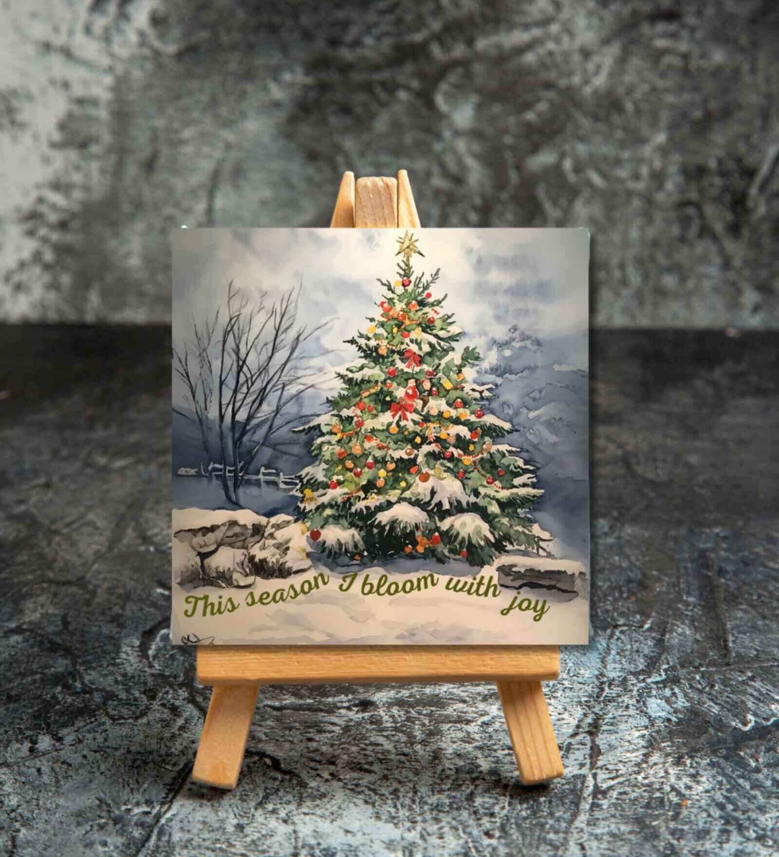 Winter Wonderland Mini Canvas Frame