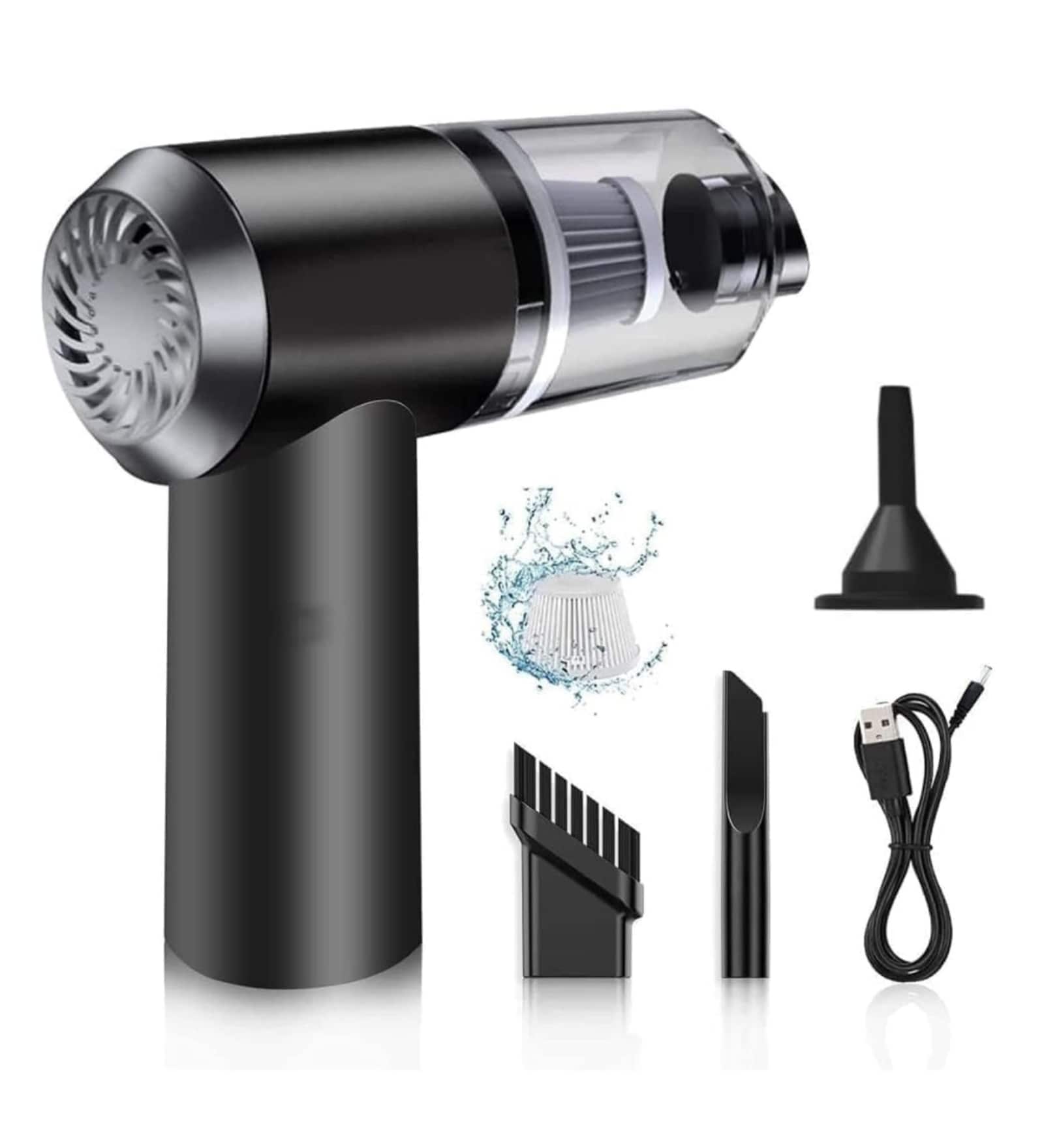 Wireless Portable Car Vacuum Cleaner with Blower Powered