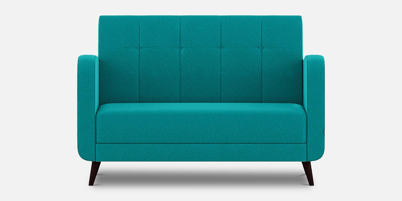 Buy Wiki Velvet 2 Seater Sofa in Pine Green Colour at 47 OFF by
