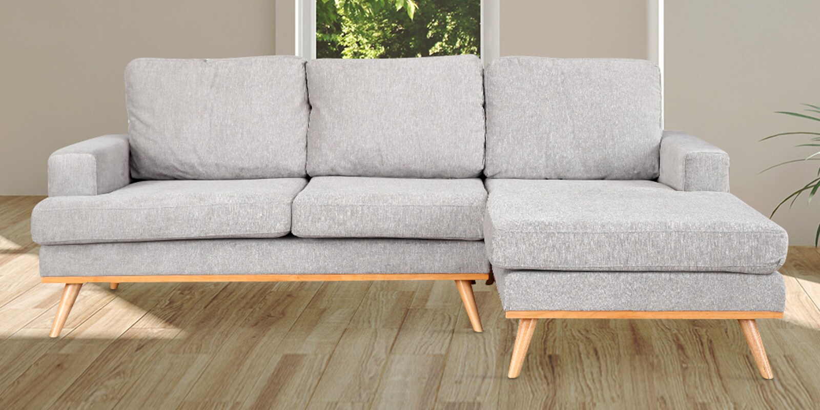 Buy Wilfred LHS Lounger Sofa at 76 OFF by HomeTown Pepperfry