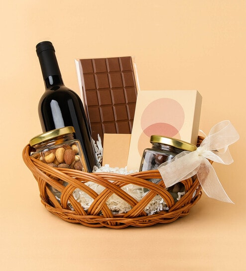 Wicket Storage Baskets,Kitchen Storage Basket,Toy Organiser,Brown (L24 X W20 X H10 Cm)