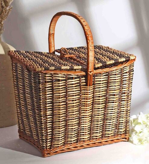 Wicker Picnic Basket | Wicker Travel Basket