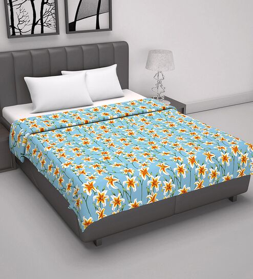Wildflower Charm Cotton Floral 120 Gsm Double Dohar