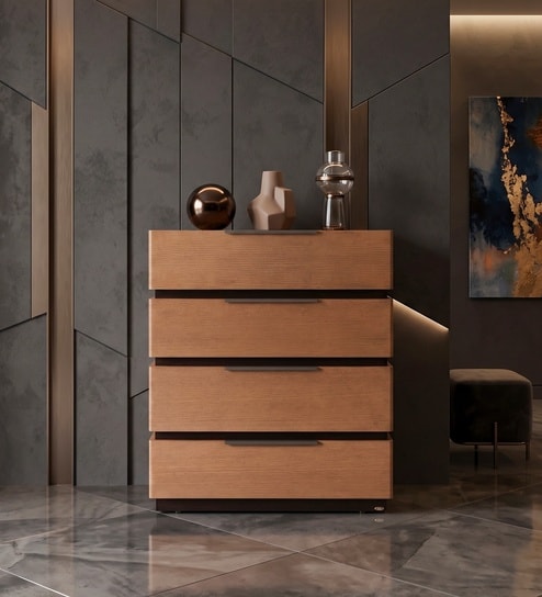 Winston Chest Of Drawer In Brown Colour