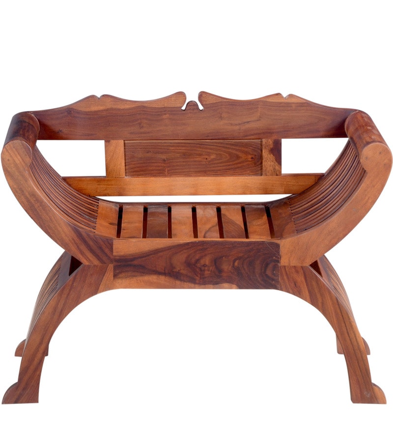 Buy William Solid Wood Arm Chair In Honey O