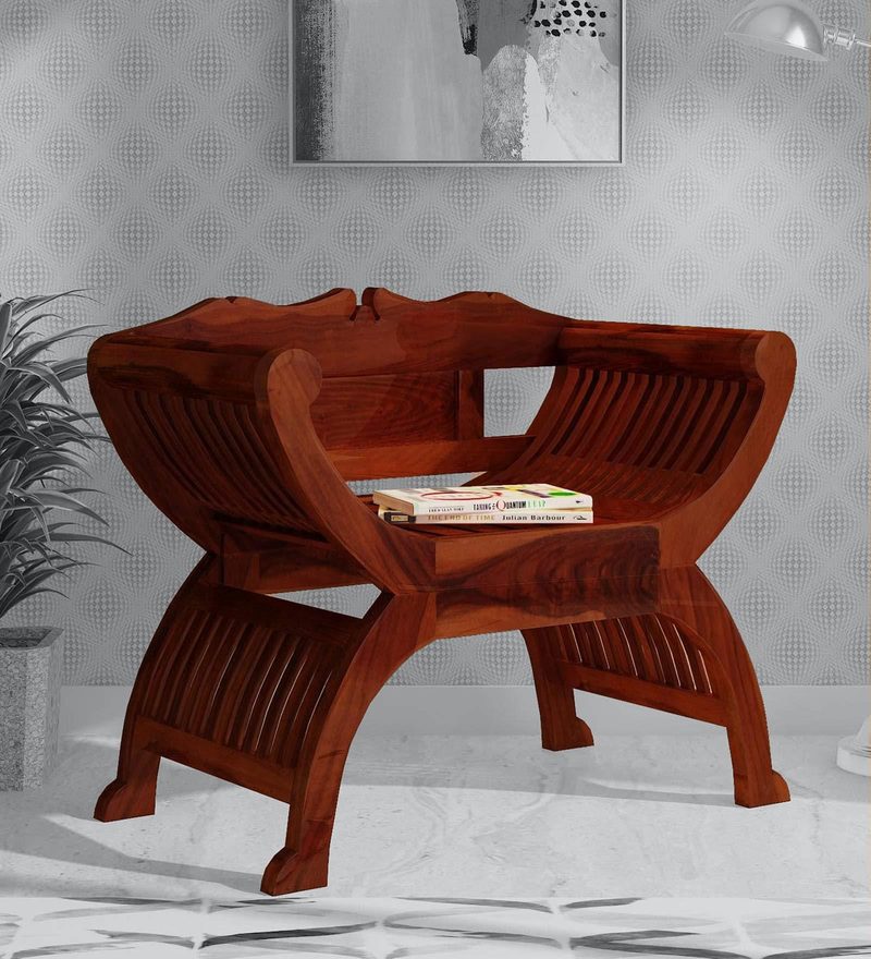 solid oak armchair