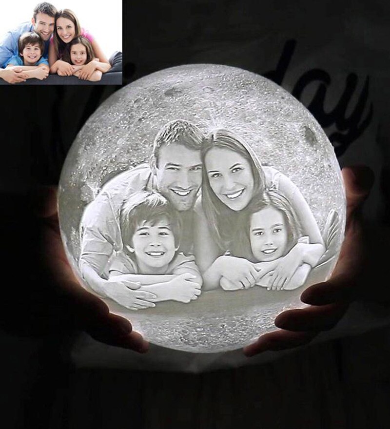 personalized picture moon lamp