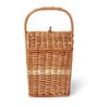 Wicker Basket for Lunch | Wicker Picnic Basket With Top Handle | Wicker Morden Picnic Basket, Brown Rectangular Basket (M)