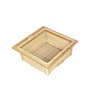 Wicker Basket For Modular Kitchen | Wicker Basket | Onion Baskets For Storage With Channel | Pullout Basket For Modular Kitchen (22.5 W x 20 L x 8 H)