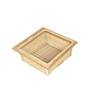 Wicker Basket For Modular Kitchen | Wicker Basket | Onion Baskets For Storage With Channel | Pullout Basket For Modular Kitchen (22.5 W x 20 L x 6 H)