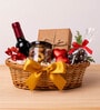 Wicket Storage Baskets,Kitchen Storage Basket,Toy Organiser,Brown (L24 X W19 X H9 Cm)