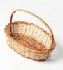 Wicker Gift Hamper Basket, Fruit Basket, Kitchen Storage Baskets (Medium)