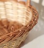 Wicker Gift Hamper Basket, Fruit Basket, Kitchen Storage Baskets (Small)