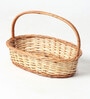 Wicker Gift Hamper Basket, Fruit Basket, Kitchen Storage Baskets (Small)
