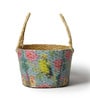 Wicker Hamper Basket | Bamboo Gift Basket | Cane Fruit Basket | Gift Hamper Basket | Rattan ShelfBasket | Decorative Gift Baskets (Design 05)