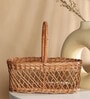 Wicker Hamper Basket, Jali Fruit Basket