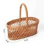 Wicker Hamper Basket, Jali Fruit Basket