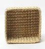 (1Pc) Beige Seagrass Handmade Eco-Friendly Storage Box & Organiser