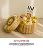 (1Pc) Brown Seagrass Handmade Eco-Friendly Storage Box & Organiser
